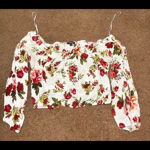 Flowered CropTop 🌷